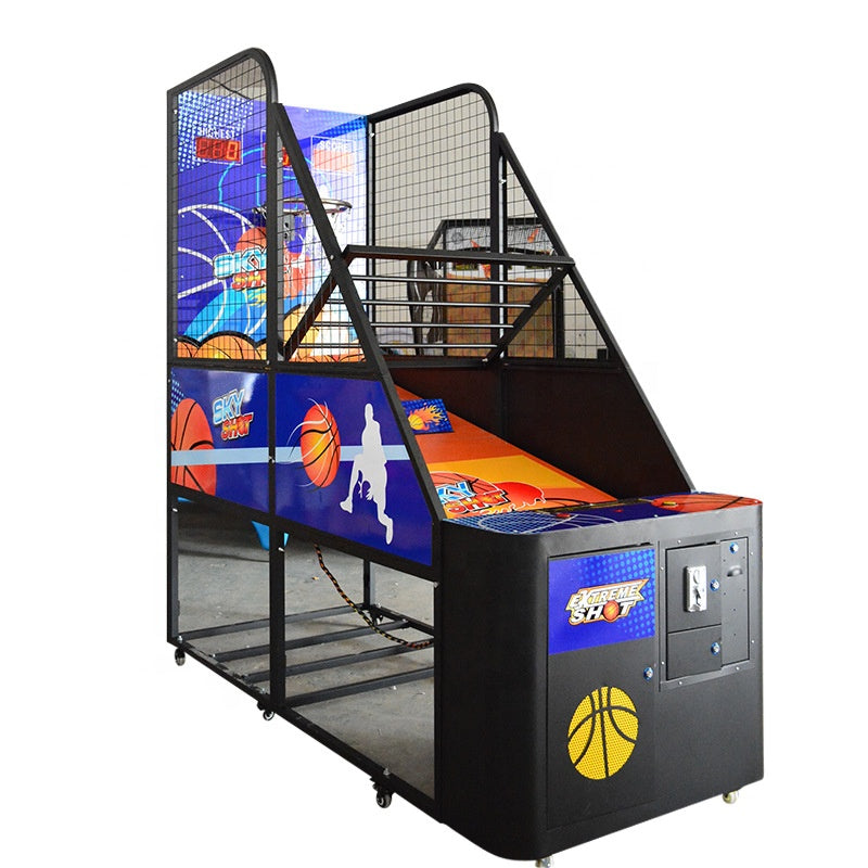 Basketball Shooting Machine Coin Operated for Amusement Parks