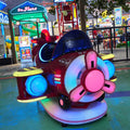 Rotating Small Aircraft Ride for Kids Coin Operation