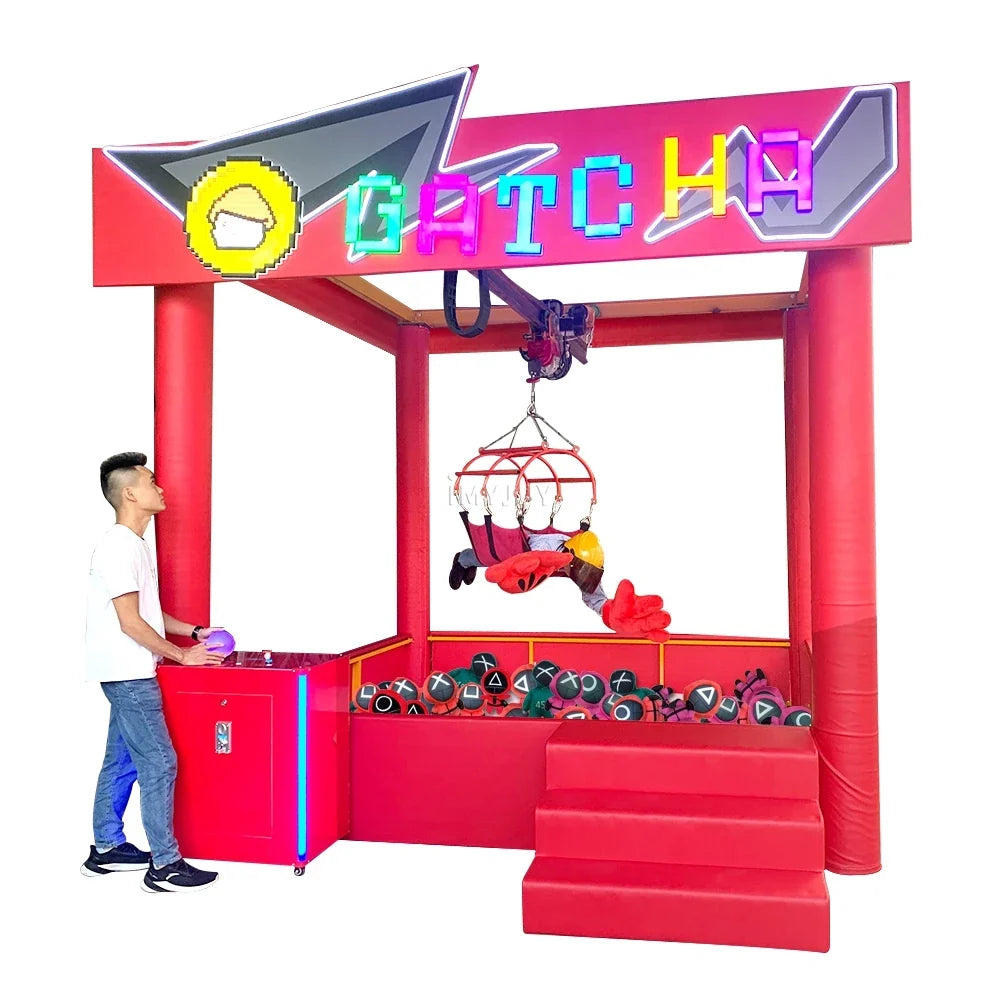Giant Human Claw Machine Remote 10 FT Crane Game